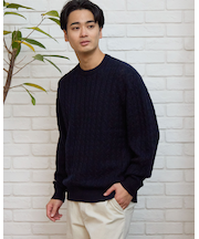 洗えるGBラムウールニット