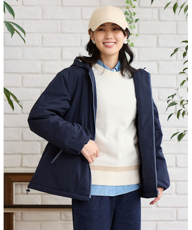 中綿フードジャケット