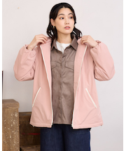 中綿フードジャケット