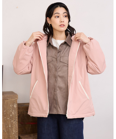 中綿フードジャケット