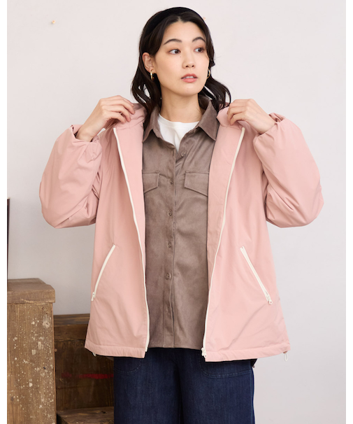 中綿フードジャケット