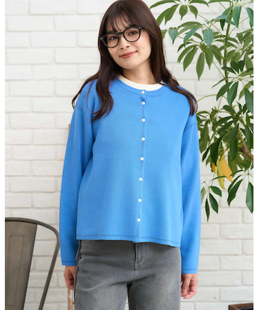 ニットカーディガン