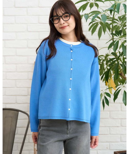 ニットカーディガン