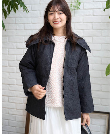 中綿キルトジャケット