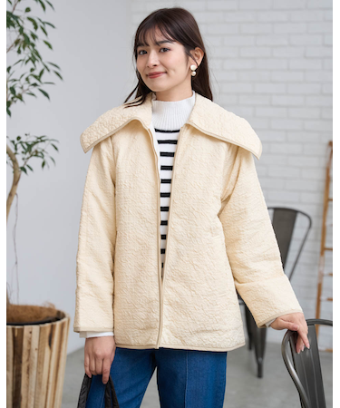 中綿キルトジャケット