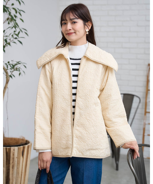 中綿キルトジャケット