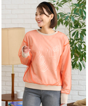 チュールレイヤードプルオーバー