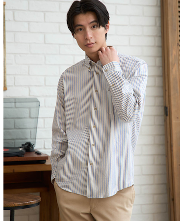 ストライプシャツ
