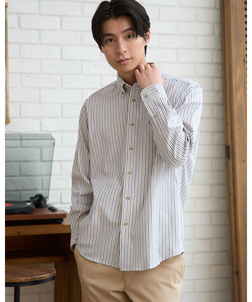 ストライプシャツ