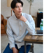 ストライプシャツ