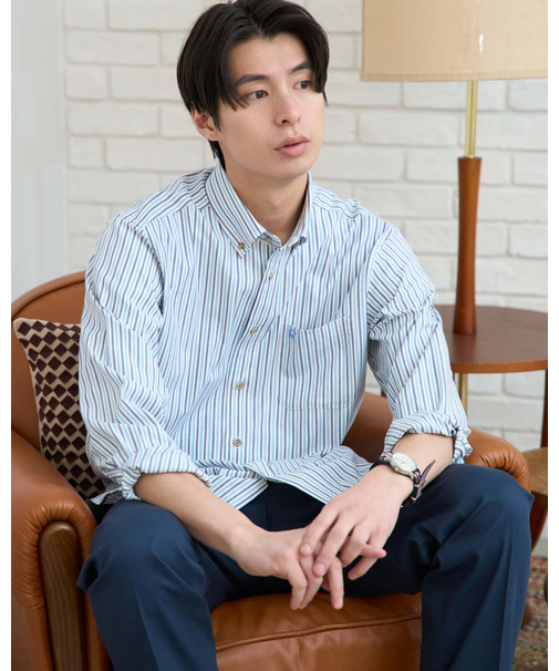 ストライプシャツ