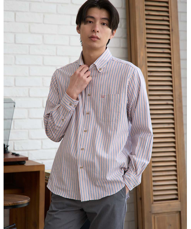 ストライプシャツ
