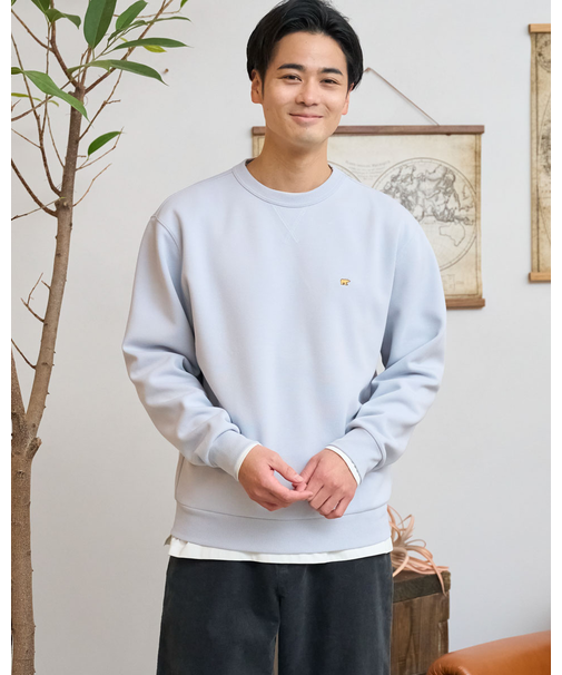 クルーネックスウェット