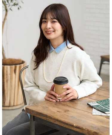 クルーネックスウェット