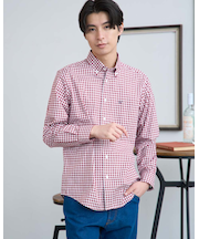 ギンガムチェックシャツ