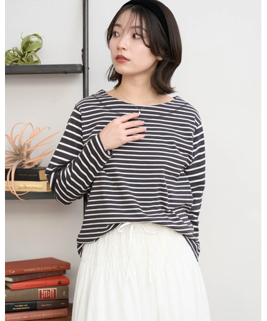 オーガニックコットン長袖Ｔシャツ