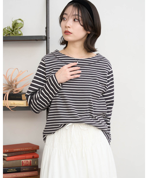 オーガニックコットン長袖Ｔシャツ