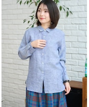 フレンチリネンシャツ