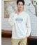 プリント長袖Tシャツ
