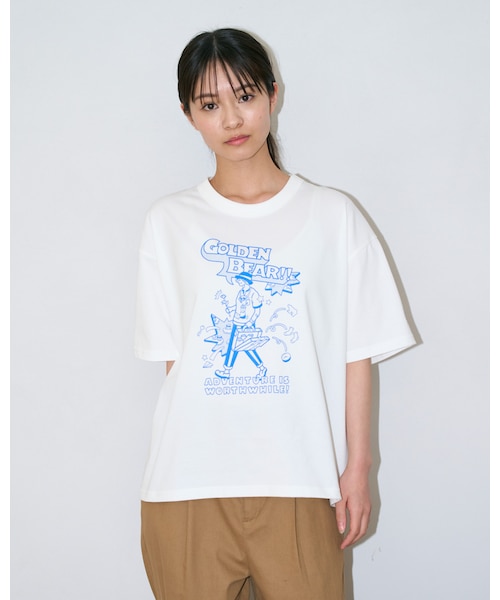 プリントTシャツ/YUTAKA NOJIMAコラボレーション｜ゴールデンベアの