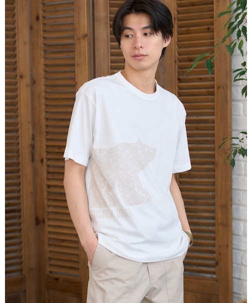 ベアプリントTシャツ