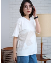 ベアプリントTシャツ