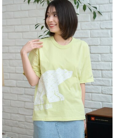 ベアプリントTシャツ
