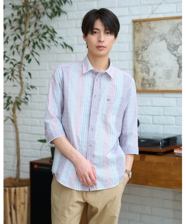 七分袖シャツ