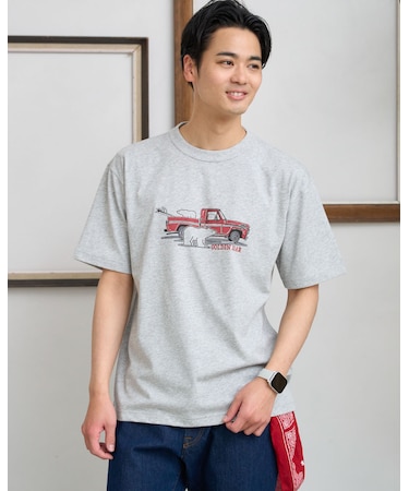 GB天竺ベアグラフィックTシャツ