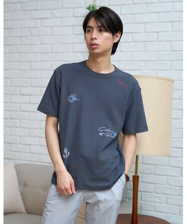 冷感プリントTシャツ