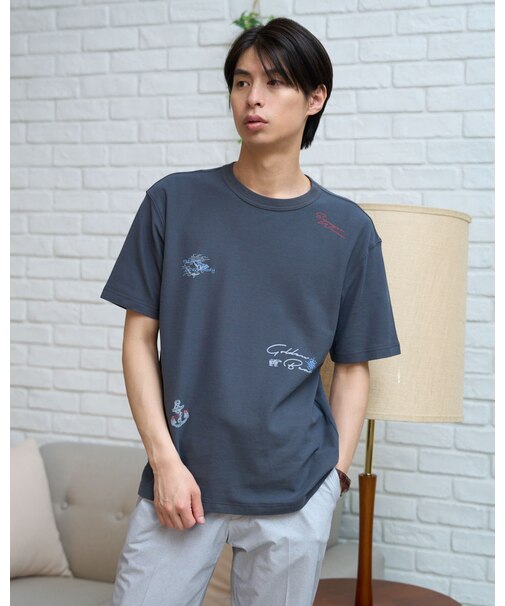冷感プリントTシャツ