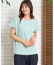 オーガニックコットン刺繍Tシャツ