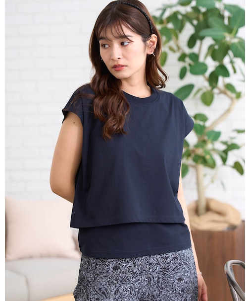 レイヤードTシャツ