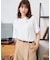 バックロゴTシャツ