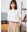 バックロゴTシャツ