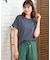 バックロゴTシャツ