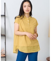接触冷感カットソー