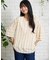 袖タックTシャツ