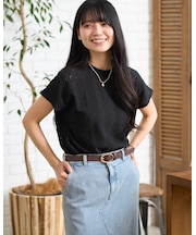レースジャカードTシャツ