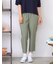 接触冷感クロップドパンツ