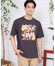 ベアグラフィックTシャツ