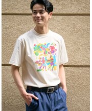 ベアグラフィックTシャツ