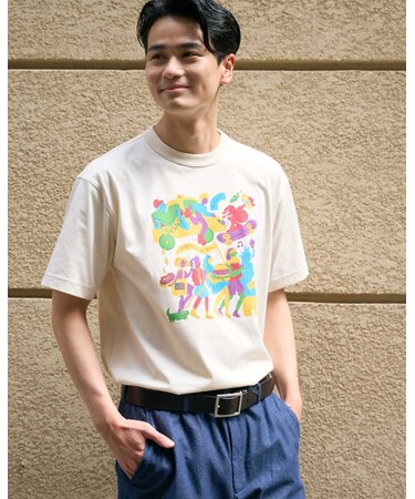 ベアグラフィックTシャツ