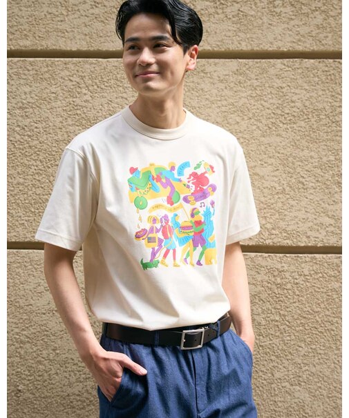 ベアグラフィックTシャツ