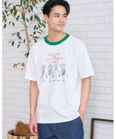 ベアグラフィックTシャツ
