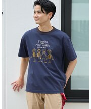 ベアグラフィックTシャツ