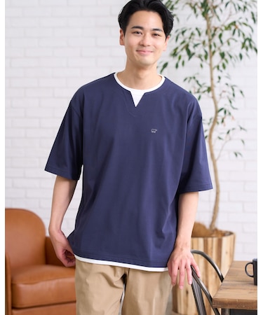 GB天竺キーネックTシャツ