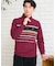 ハーフZIPスウェット