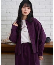 コーデュロイシャツ