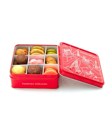 コフレ アソーティモン ドゥ  ビスキュイ ルージュ ドゥミ